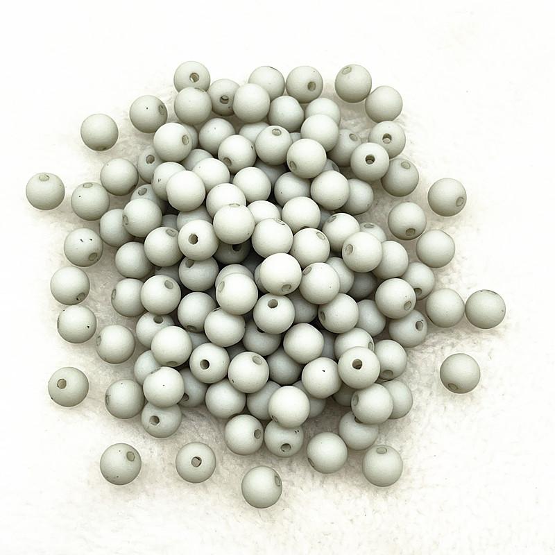 New 4mm/6mm/8mm Round Acrylic Matte Beads Loose Spacer Beads for Jewelry Making DIY Handmade Bracelets Accessory