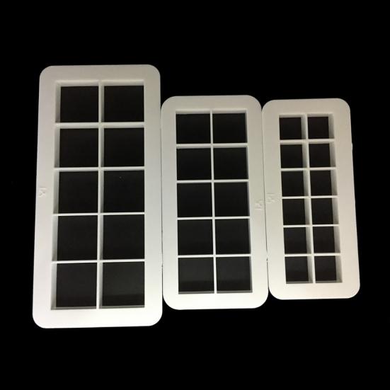 3 buc. Mucegai DIY Decor Coacerea Fondant Tort Biscuiti Formă Patrata Taietor Biscuiti