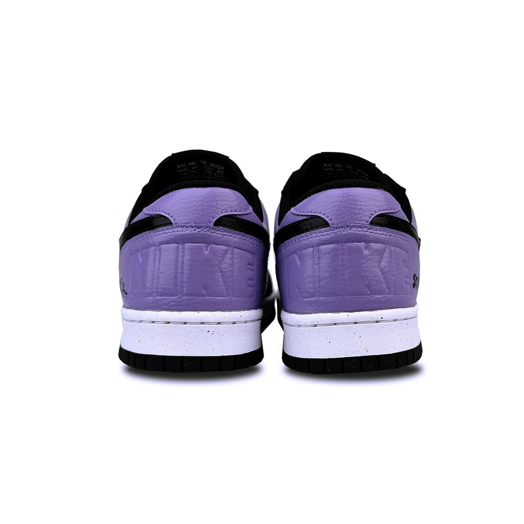 Nike Big Abrasion Resistant Abrasion Resistant Low top Skateboard Shoes Men's Purple Black 355152-016(Team1417-)