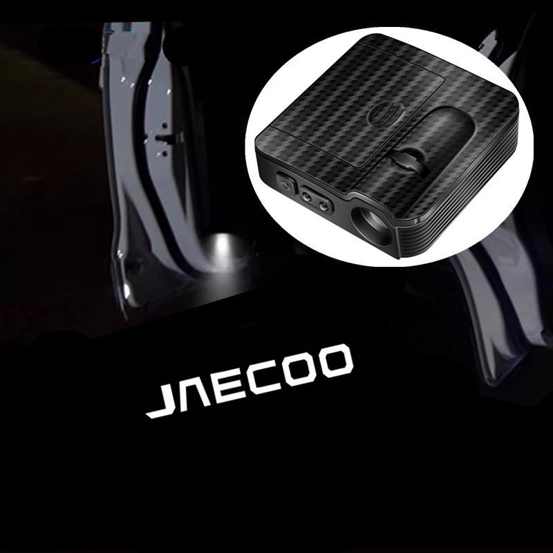 2Pcs LED Car Door Logo Projector Ghost Shadow Welcome Lights For Chery Jaecoo 7 J7 J8 Phev 2025 2024 2023 Car Accessories