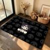 Kawaii K-Kuromi Cute Carpet Bathroom Anti-slip Mat Door Mat Home Decoration Mat Entrance Door Mat Scratch-resistant Door Mat