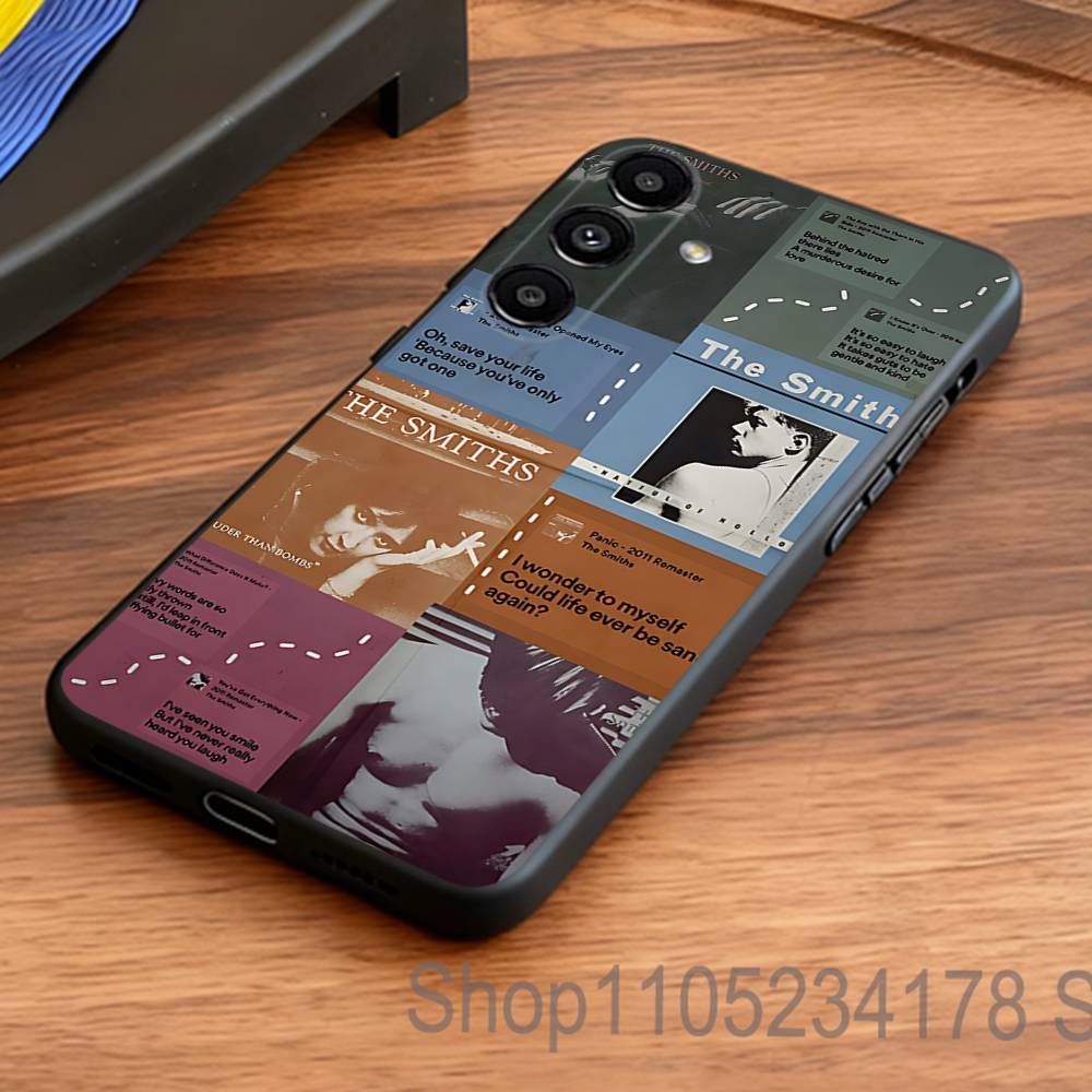 The Smiths The Queen Is Dead Case for Samsung Galaxy S21 S25 FE S24 S23 Ultra S20 S9 S22 Plus S10 TPU Cover
