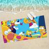 The S-simpsons Cartoon Towel Towels For Beaches Yoga Studios Gyms Hot Springs Swimming Pools And Picnics