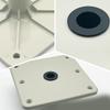 Marine Grade Aluminum Alloy Boat Seating Base Suitable for Fishing Boats Canoes Various Watercrafts Enhanced Comfortable