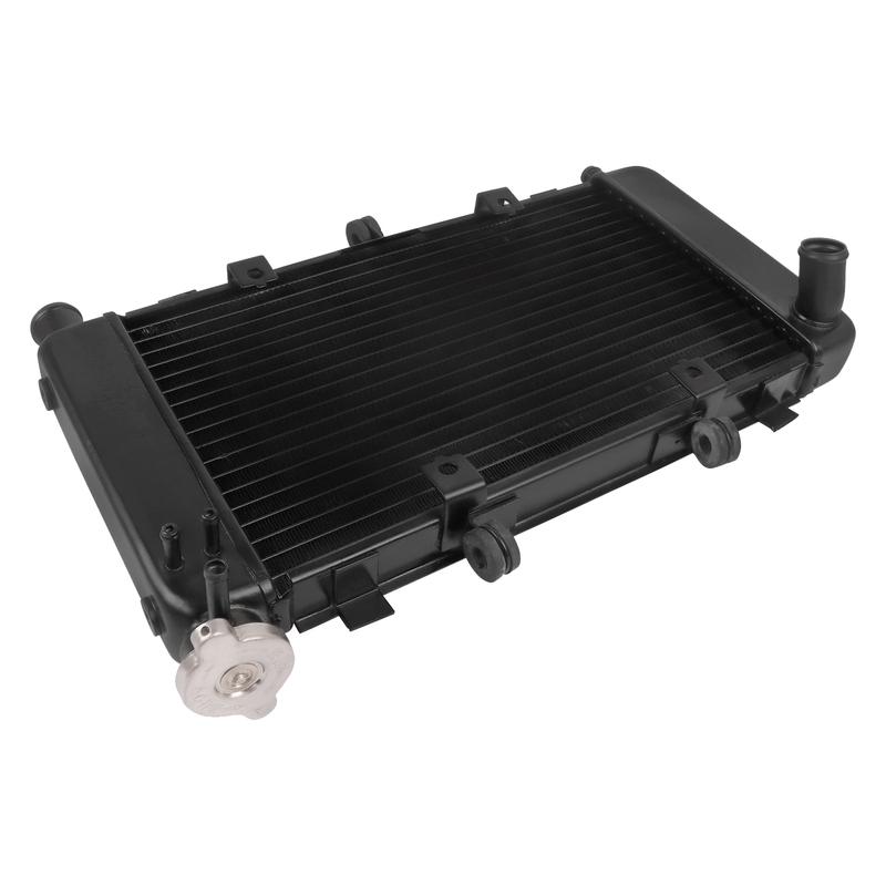For Yamaha FZ600 FZ6 FAZER FZ6N FZ6S 2004-2010 Motorcycle Engine Radiator Aluminum Cooler Cooling Water Tank