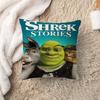 S-Shrek Movie Classic Stitch Lucky Dragon Pillow Cover Sofa Cushion Cover Home Room Decoration Children Gift