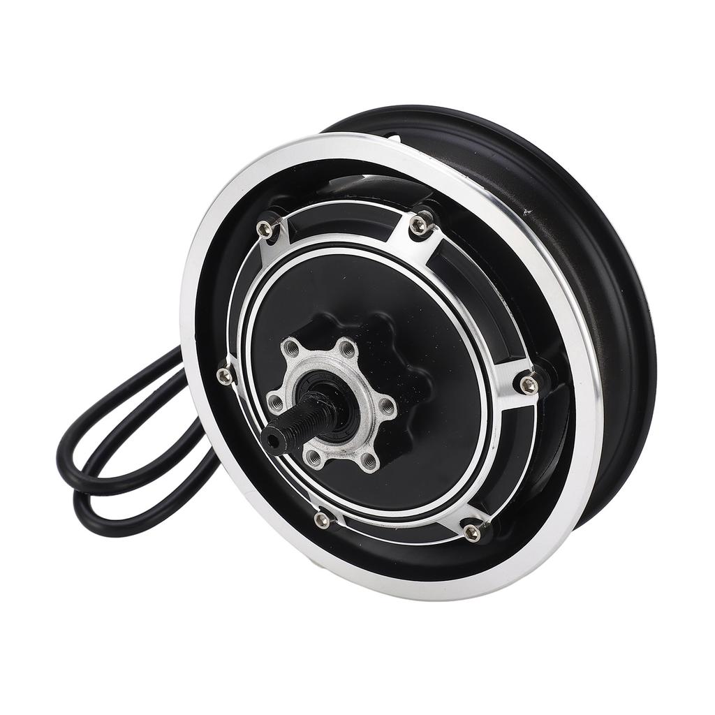 48V Hub Motor Electric Scooter Hub Motor 48V 1000W Electric Bike Brushless Disc Brake Hub Motor for 10 Inch Outer Tire