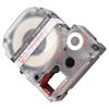 Labeling Tape Corrosion Wear Resistance 12mm Anti Corrosion Label Making for KING JIM Printer