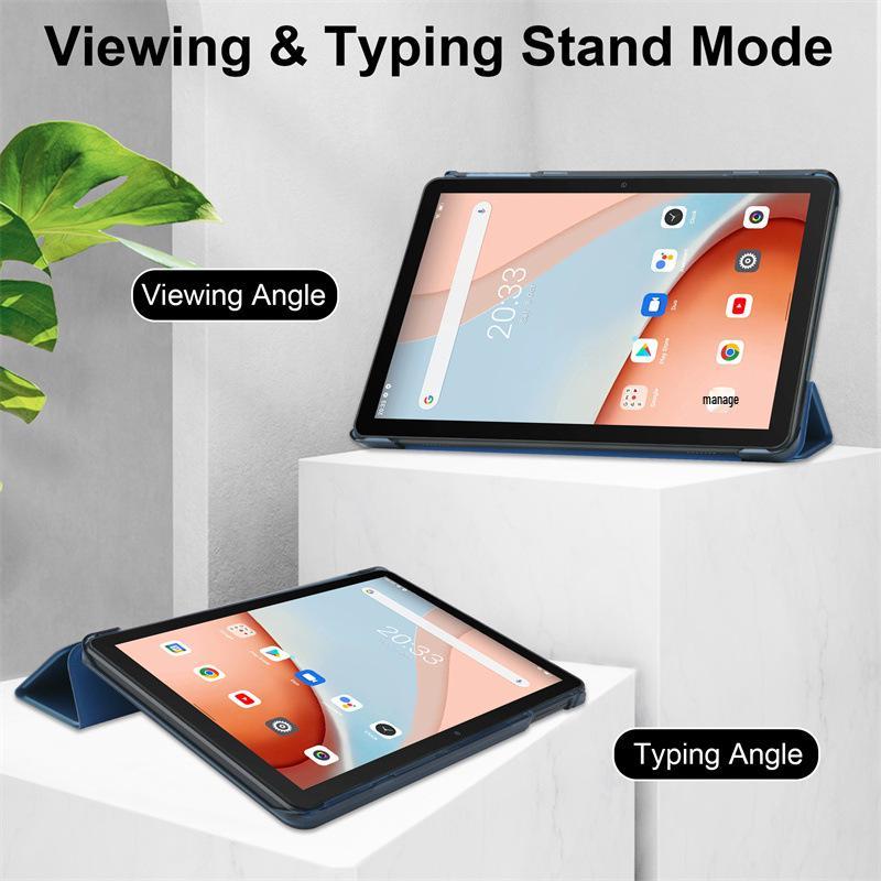 Blackview Tab 7/8 WiFi Tri-fold Frosted Semi-transparent Business Case