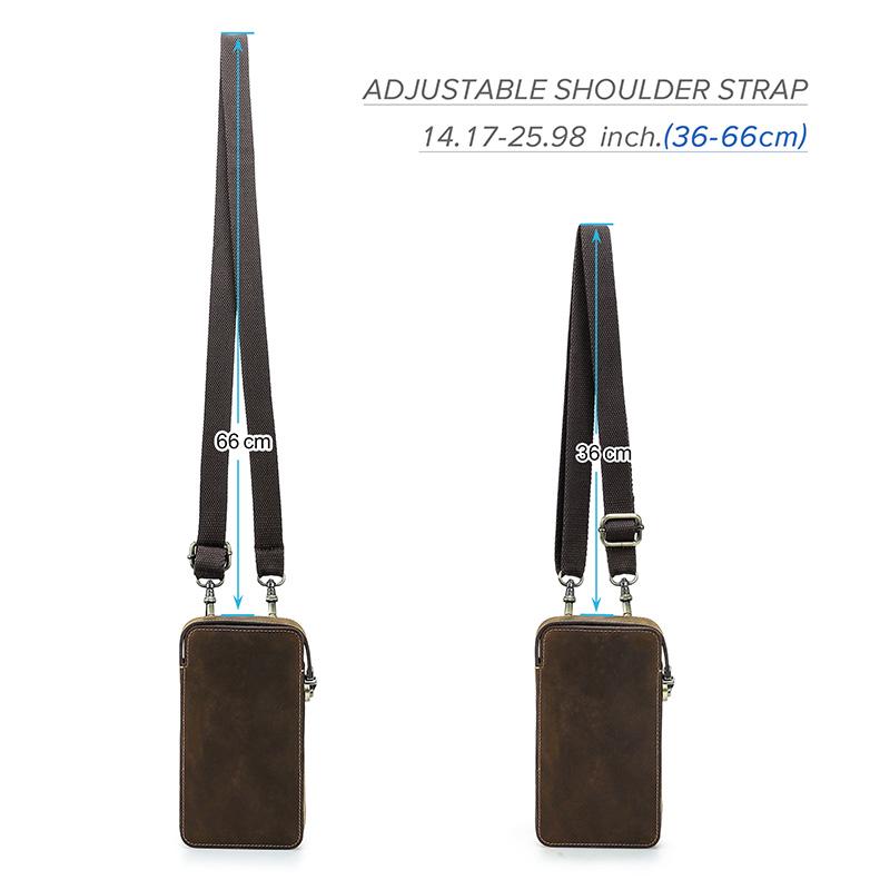 CONTACT'S Retro Genuine Leather Shoulder Bag Men Metal Push Lock Belt Clip Waist Bag Male Travel Daily Gift Crossbody Bag
