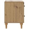 Nightstand Artisan Oak 43 x 34.5 x 48 cm Engineered Wood