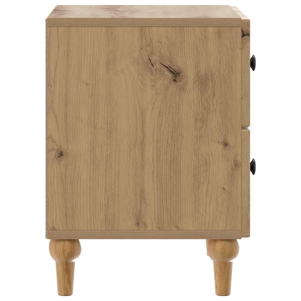 Nightstand Artisan Oak 43 x 34.5 x 48 cm Engineered Wood