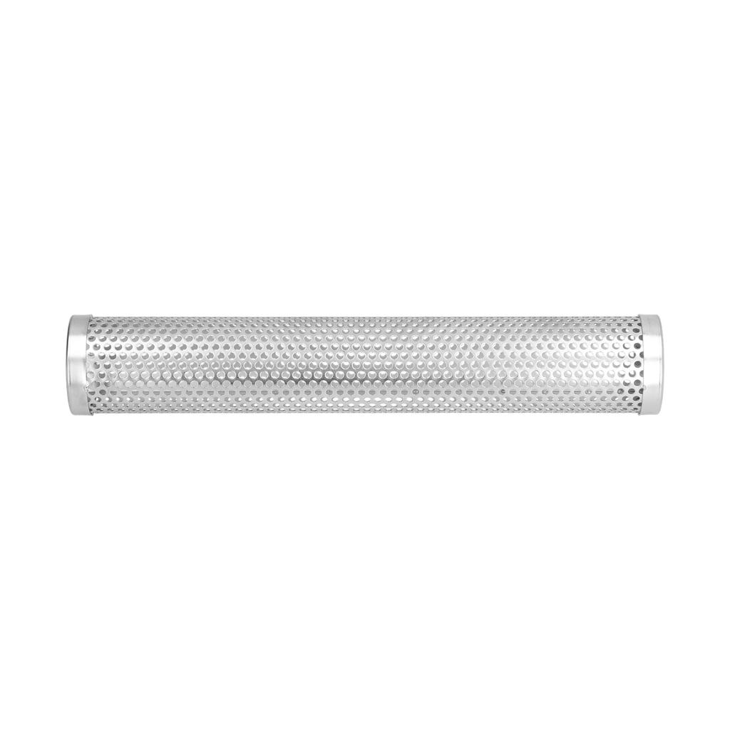 Smoker Box Cylindrical Detachable Large Capacity Fruit Wood BBQ   Smoker Tube for Outdoor Camping