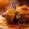 Cute Plush Sweet Potato Keychain Soft Plush Doll Charm Wallet Hanging Ornament For Backpack Purse Keys