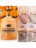 1PC VC & Turmeric Exfoliating Scrub,Gently Exfoliates Dead Skin And Leaves Your Skin Radiant,Improve