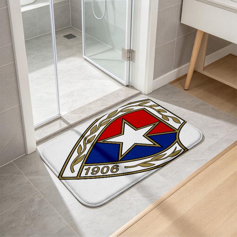 Wisła Flannel Kitchen Mat Christmas Soft Area Rug Non Slip Floor Carpet Home Decoration