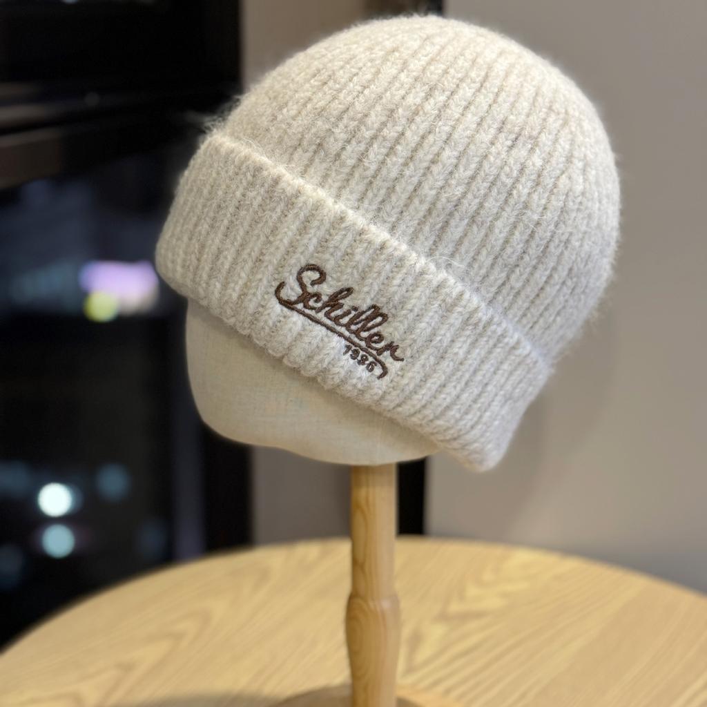 Korean Style Large Head Circumference Knitted Hat for Women in Winter Loose Ear Protection Face Small Warm Thick Wool Hat Cold Protection Pile Hat