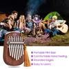 Kalimba Mini Thumb Piano 8 Keys Portable Musical Instrument Kalimba Thumb Piano with Tune Hammer
