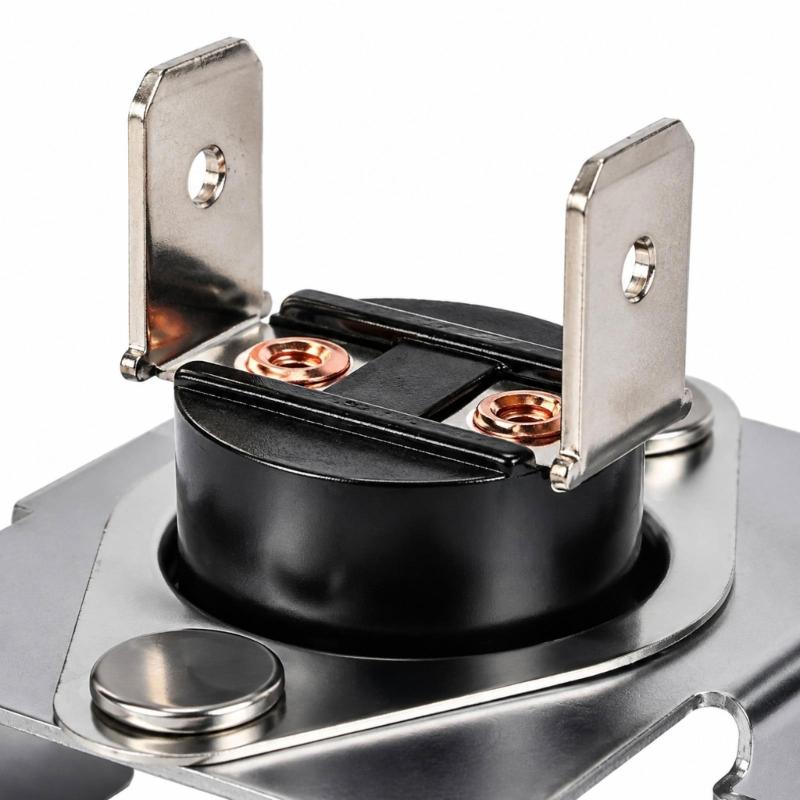 Metal Dryer Thermal Cutoff Component with a Formed Mounting Bracket For 137539200 134711500 Temperature-Protection System Service Work