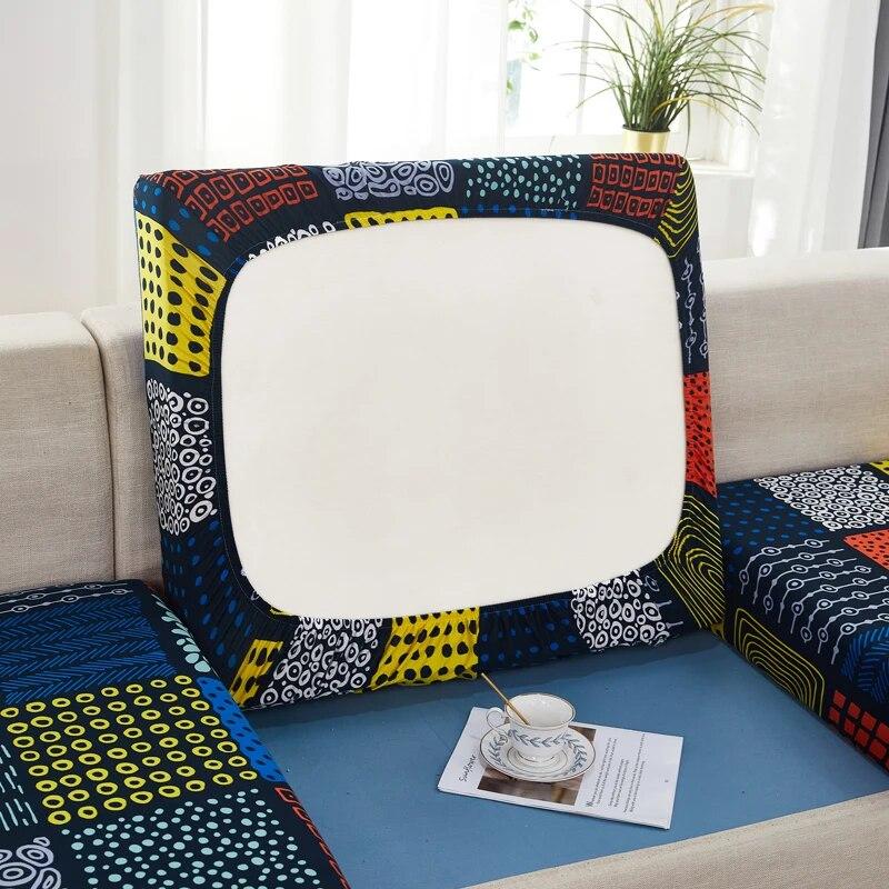 High Stretch Seat Cushion Cover Sofa Cushion Furniture Protector Fot Sofa Seat Sofa Slipcover Sofa Cover Soft Flexibility