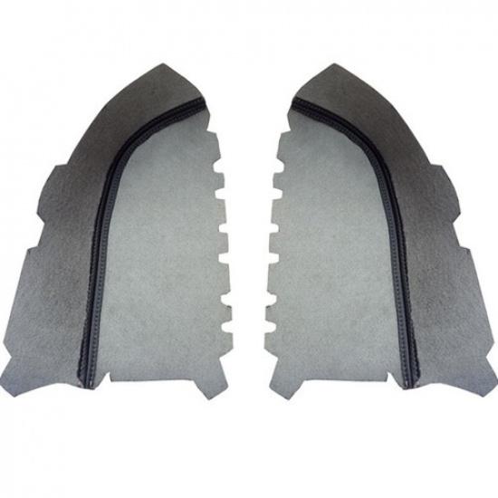 2x Leather Front Door Panels Armrest Cover Fits for Honda Pilot 2009-2013 Black