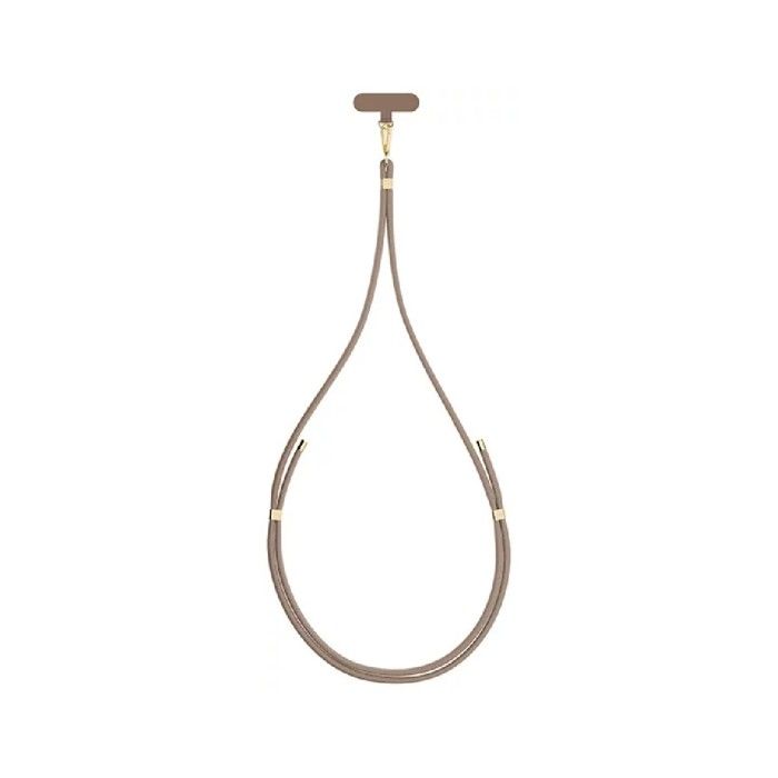Housse Taupe en Corde 3MK Easy Clip Elite Or