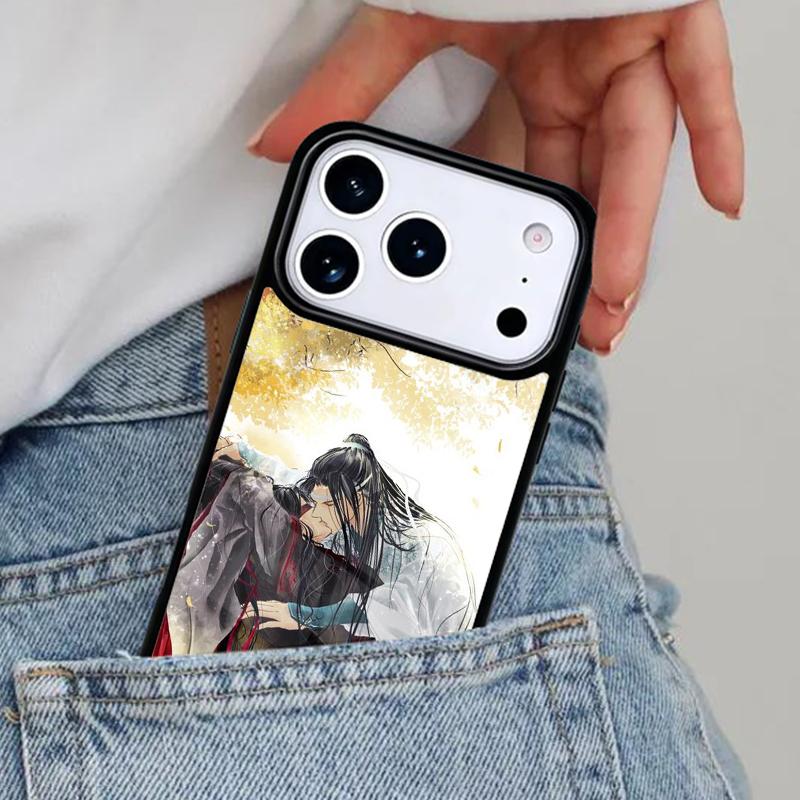 Cartoon Mo dao Zu shi Phone Case for iPhone 16e 15 14 13 12 17 Pro Max Plus Air 17pro Cover Coque
