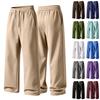 Men's Sweatpants with Elastic Waist Straight Leg Casual Pants for Everyday Wear