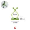 10/50/100pcs Home Garden Plant Climbing Wall Fixture Clips Rattan Vine Fixer Self-Adhesive Plant Climbing Wall Fixed Buckle Hook