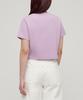 MUSINSA STANDARD WOMAN Women'S Crew Neck Crop T-Shirt [Lilac]