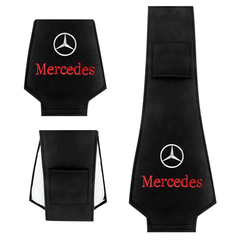 Bilseterygg Nakkestøttepute Oppbevaringspose Støvdeksel For Mercedes-Benz AMG E320 E400 E260 E300 W108 W124 W126 W140 W168 W169 W176