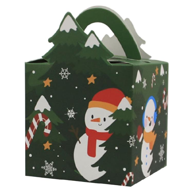 Christmas Goody Gift Boxes Xmas Treat Boxes Paper Candy Boxes for Kids Party