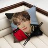 For A-Ateez K-Kim Hong Joong Throw Pillow Case Sham 45X45Cm 40X40Cm Square Car Pillowcase Pad Cushion Cover