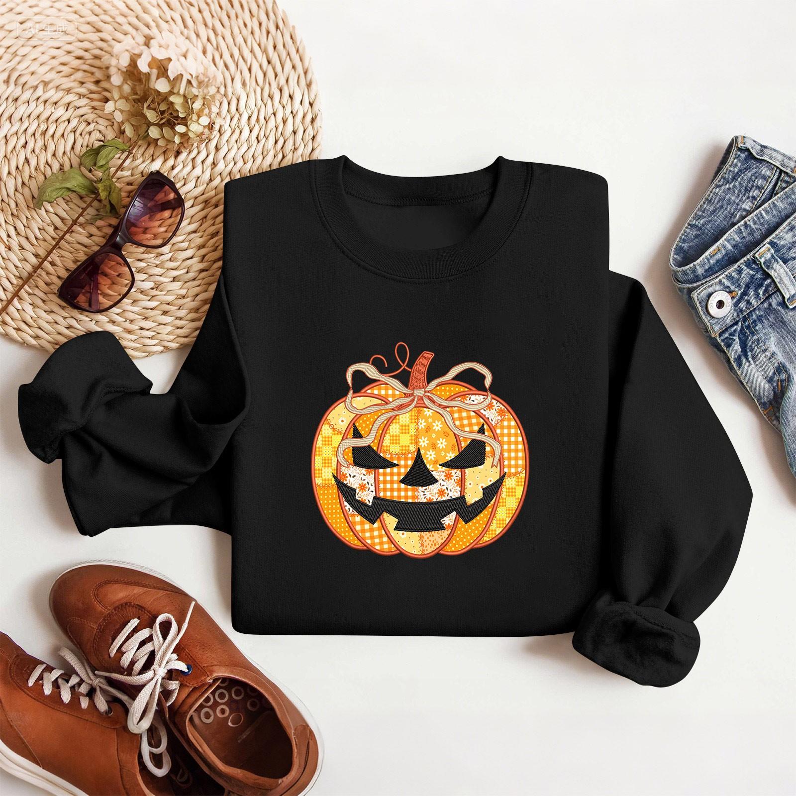 

Женские топы Женский свитшот с длинным рукавом Повседневный с круглым вырезом Свободного кроя Пуловер Флисовые топы XXL чёрный