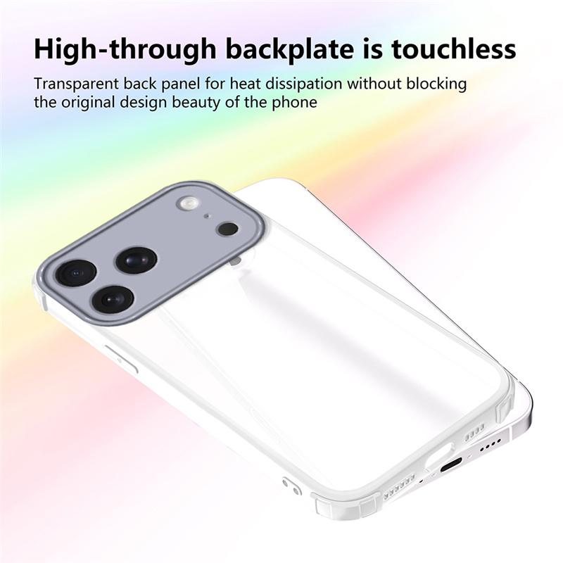 Luxury Shockproof Transparent Phone Case For iPhone 17 Pro 16 15 14 13 12 11 17 Pro Max 17 Air Clear Soft Bumper Cases Cover
