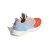 Adidas Rapidarun Knit El C BP Mesh Non-Slip Shock Absorption Low-Top Running Shoes Kids Sneakers Blue Red White G27308