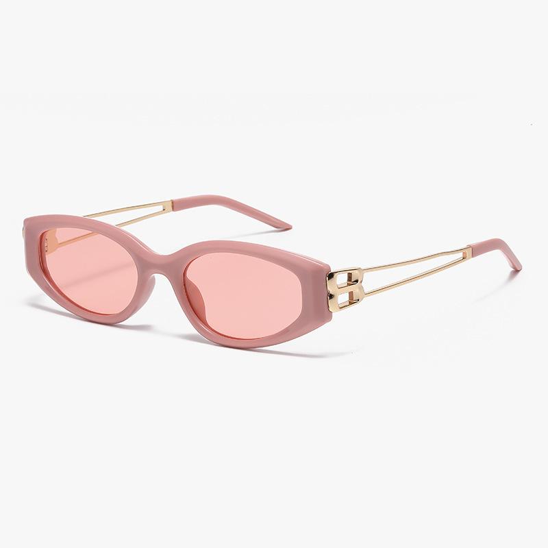 Retro G Cat Eye Sunglasses Futuristic Sunglasses Loop Single Sister Concert Sunglasses
