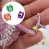 1Pack/40Pcs Digital Bird Foot Rings Inner Diameter 4mm/4.7mm Aluminum Pigeon Parrot Identification Rings Random Number Mix Color