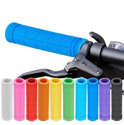 Bunte Weichgummi Fahrradgriffe Universelle MTB Fixie Lenkergriffe Rutschfeste Fahrrad-Upgrade-Zubehör