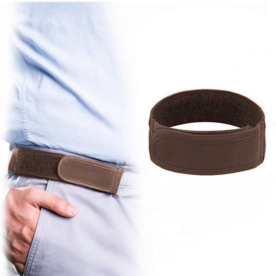 Usynlig spenne Beltefestebånd Design Elastisk latbelte Usynlig elastisk bånd Unisex jeansbelte Anti-skli midjebånd