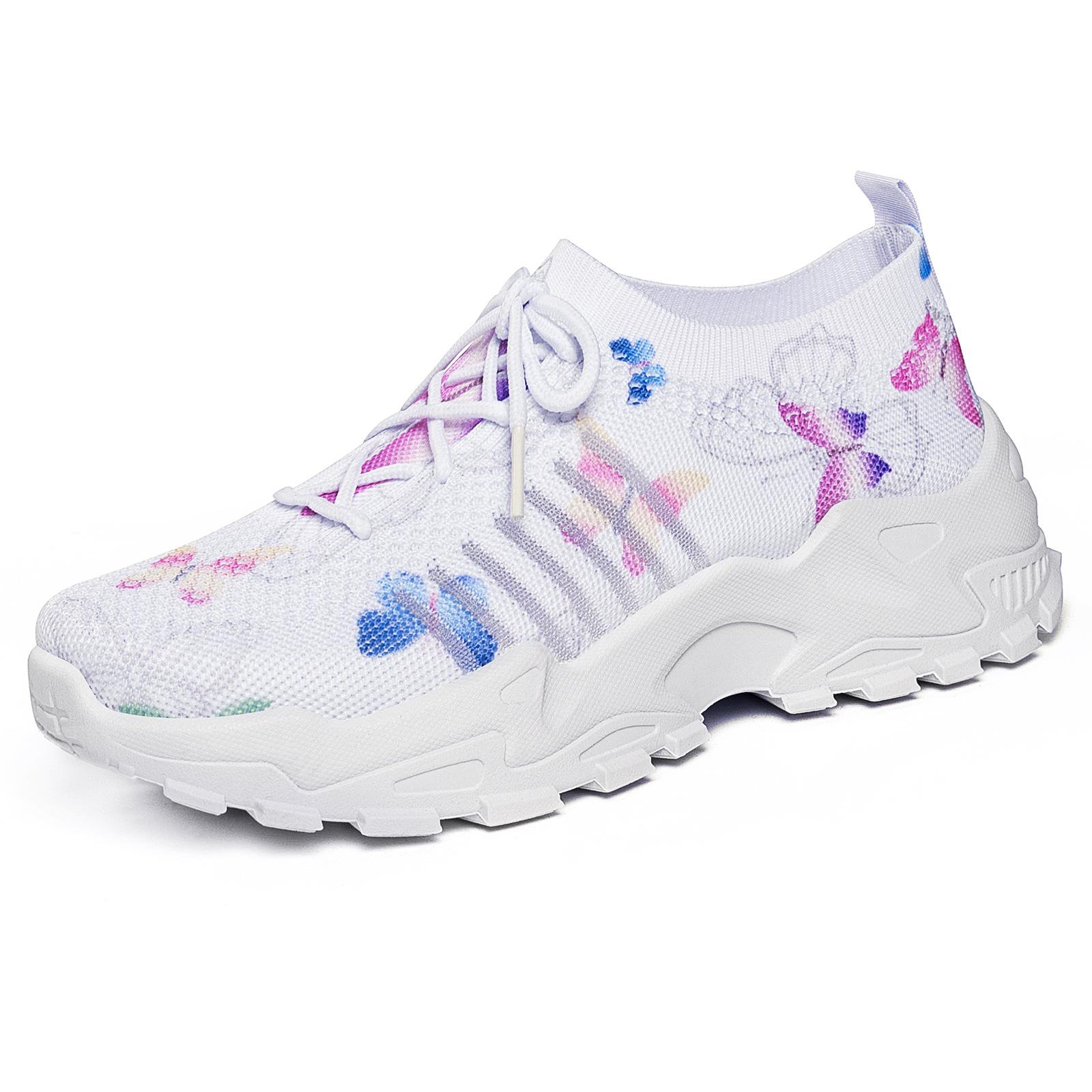 Women s Shoes, High-heeled Casual Shoes, Single Shoes, Sports Shoes, Thick-soled Shoes 36