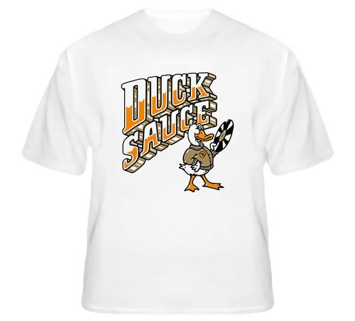 Duck Sauce Dj Music Club Party Records White T Shirt