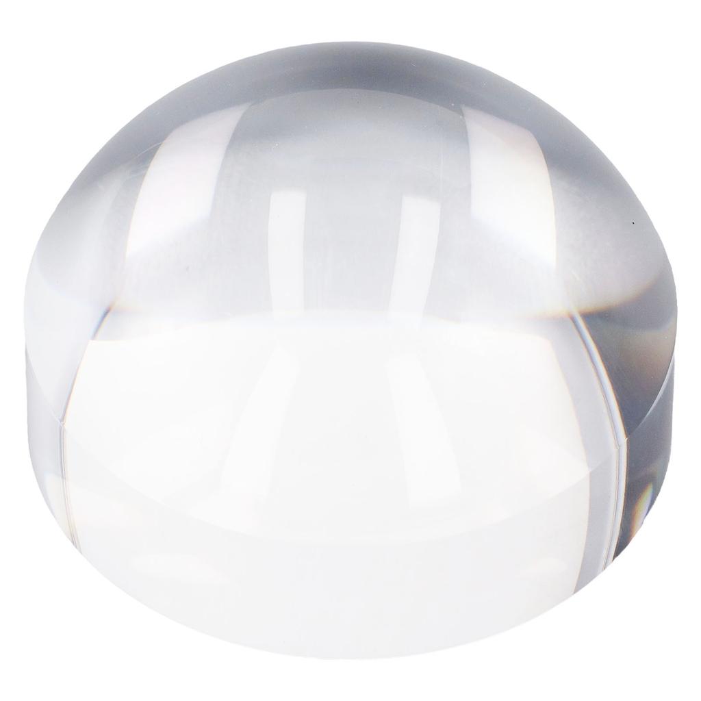 Lupă 4X Acrilic Optic Complet Înaltă Definiție Lupă Dom Hemisferică Lentilă 93x61mm