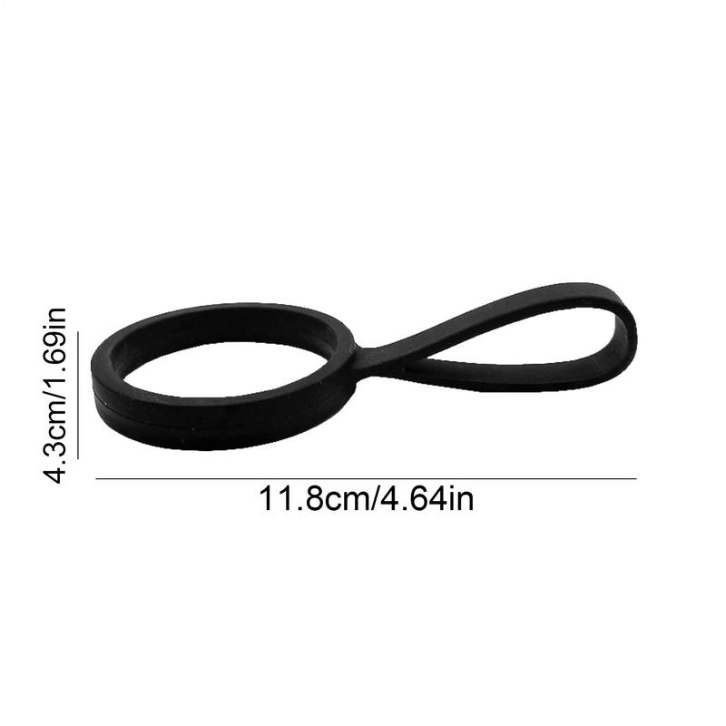 Silicone Bottle Holder Silicone Bottle Strap Buckle Safe And Odorless Bottle Carrying Accessory For Camping Hiking Traveling