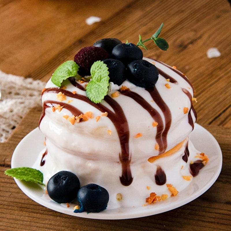 Realistic Dessert Model Faux Cake Decoration for Kitchen Display and Photo Shoot Artificial Food Photography Accessories