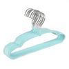 Amber Home Baby Set of PVC steel hangers for and elementary school Small prevents clothes from losing their slim for shirts and no marks left on the