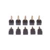 10Pcs Heel Repair Tips Pins Shoes Tips Taps Dowel Lifts Replacements Shoe Repair Heel Stoppers Protectors Accessories