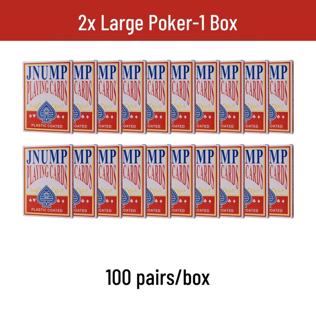 Extra Thick Double Size Playing Cards - Funny Show-Off Edition for Weddings & Special Events