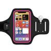 Running Sports Phone Armband Bag with Pocket for Earbuds Car Keys Reflective Arm Strap Sweat-proof Mobile Phone Holder