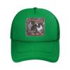 “Cat Philosophy Humor, Meme Art Design” Mesh Baseball Cap